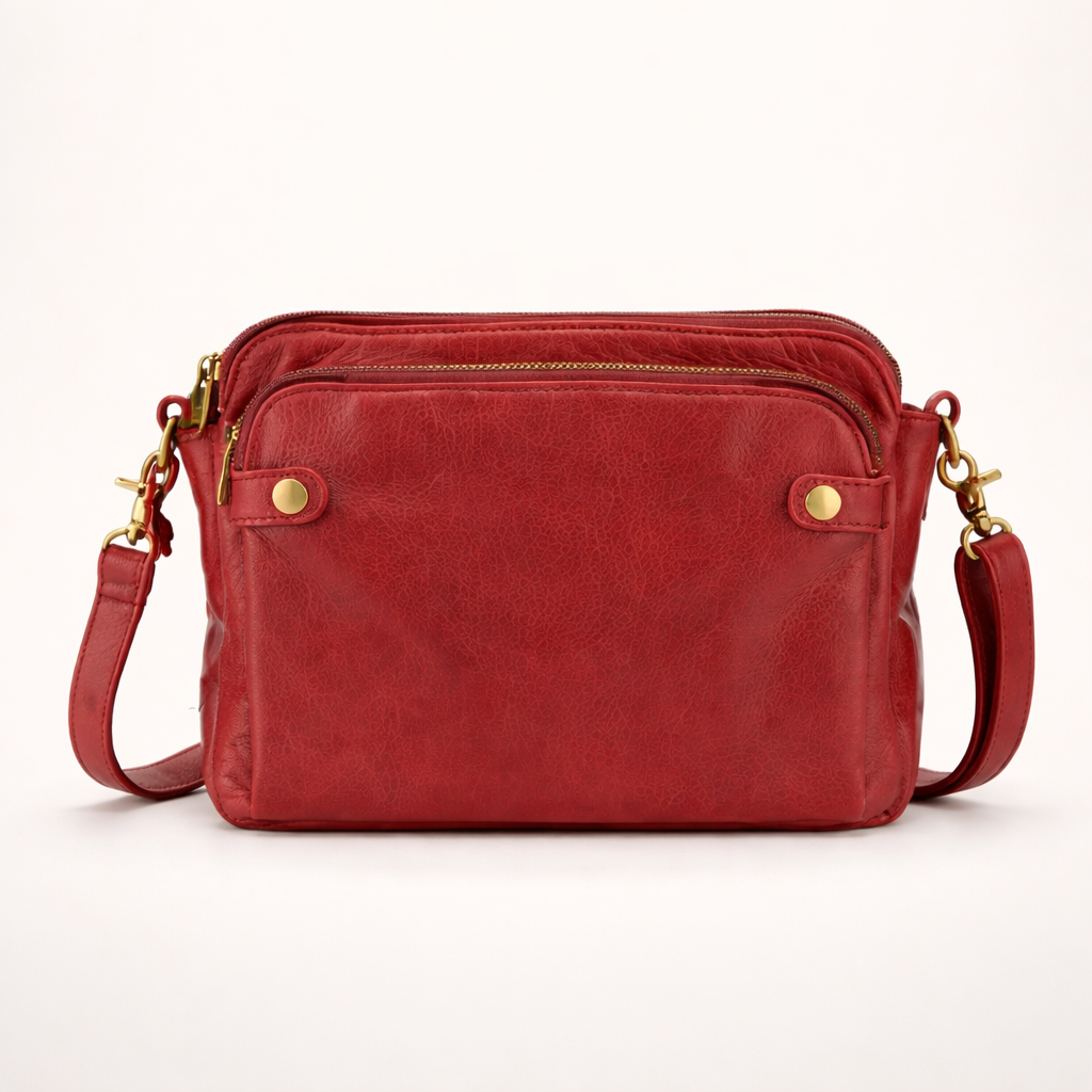 Ysabel - Leather Shoulder Bag Crossbody Hip Bag