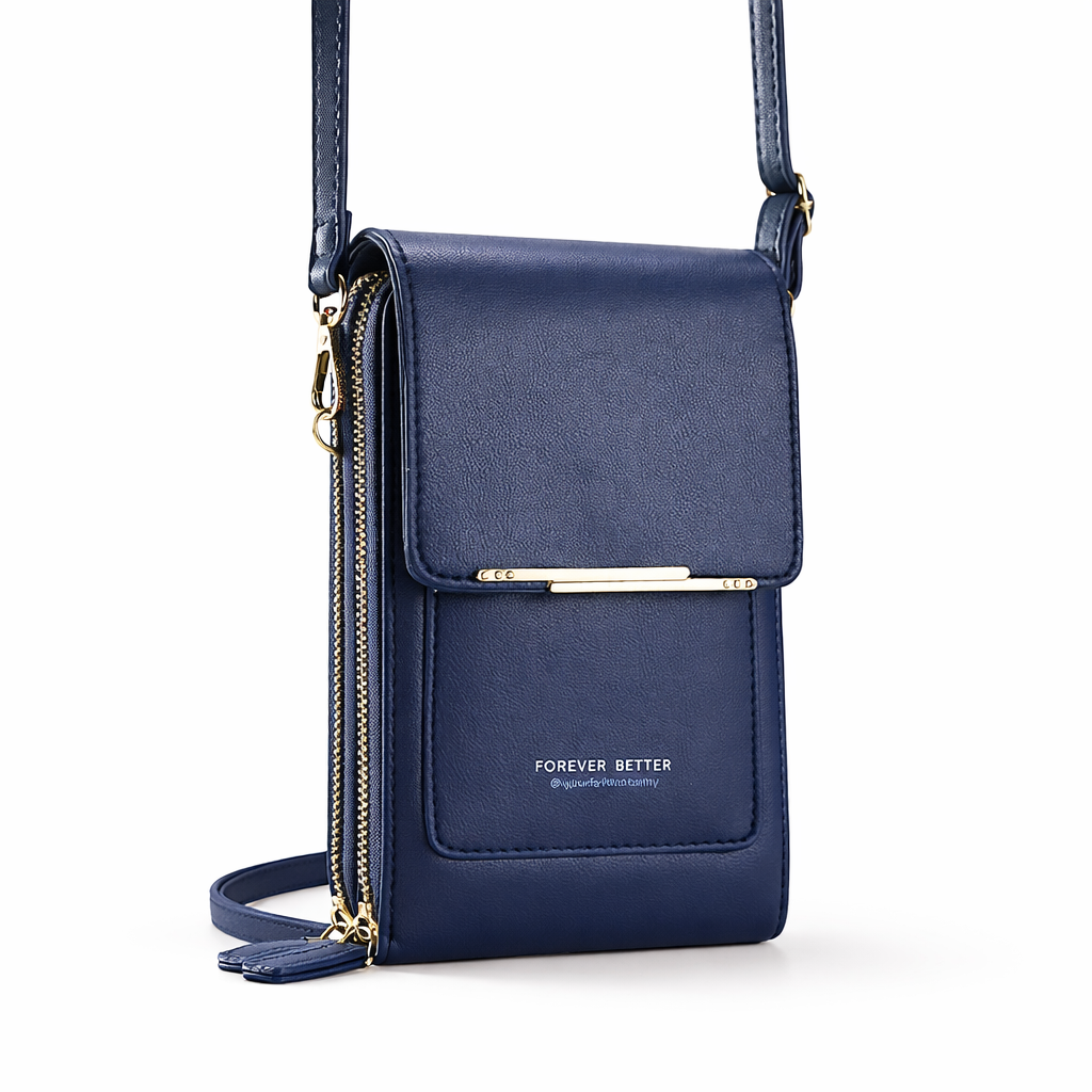 Touchscreen Shoulder Bag - Crossbody Phone Bag for Women