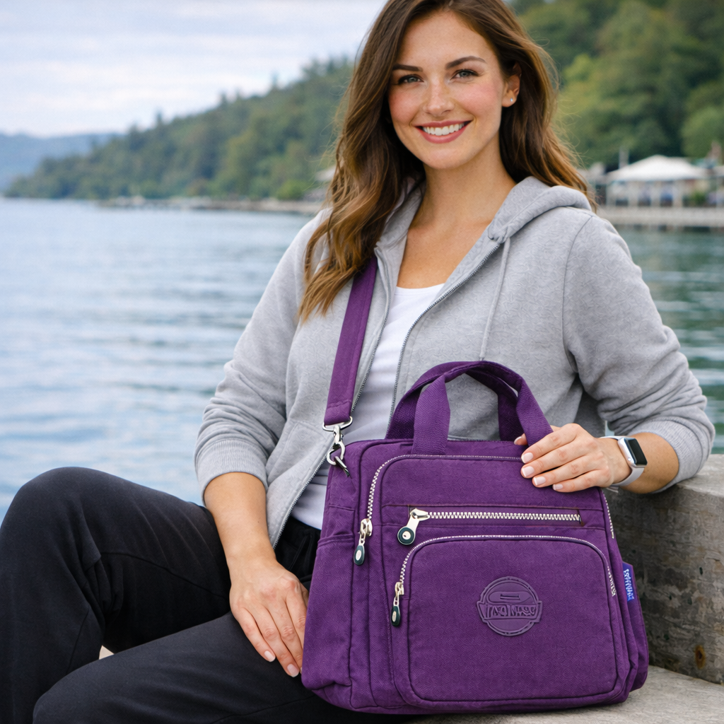 Women’s Waterproof 3-in-1 Convertible Shoulder Bag