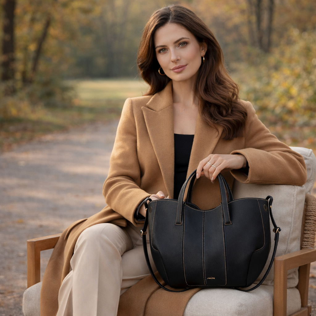 Isabella - Vintage Leather Handbag - Genuine Leather Shoulder Bag