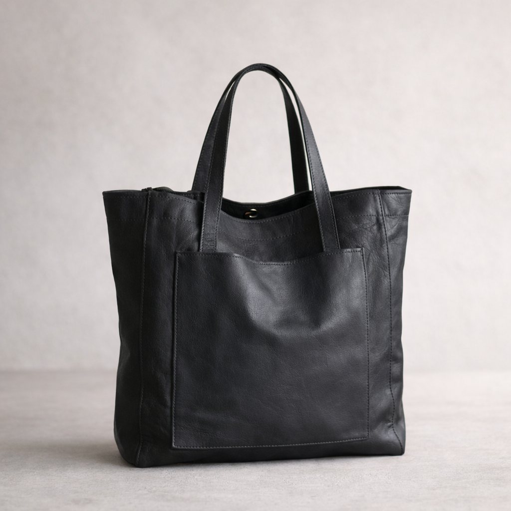 Natalia Leather Handbag - Timeless Classic Shoulder Bag