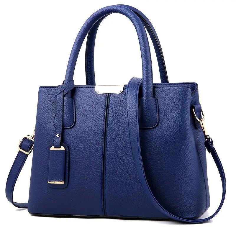 Leona - Spacious Elegant Women's Handbag - Shoulder Strap